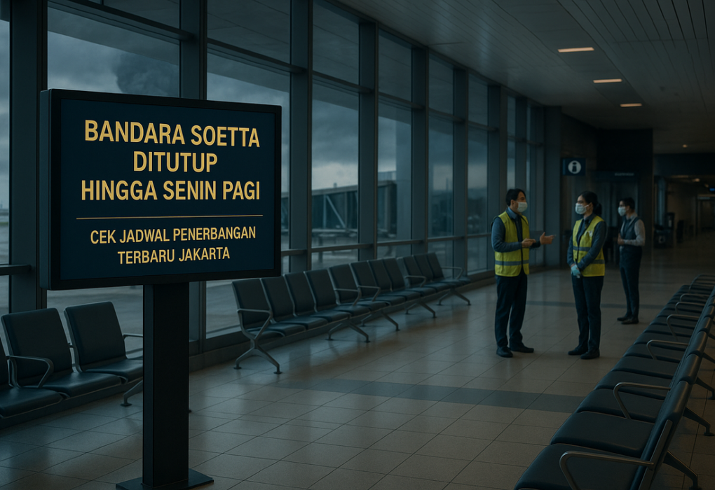 Penutupan Bandara Soetta: Tantangan besar dalam mobilitas udara dan dampaknya terhadap perjalanan.