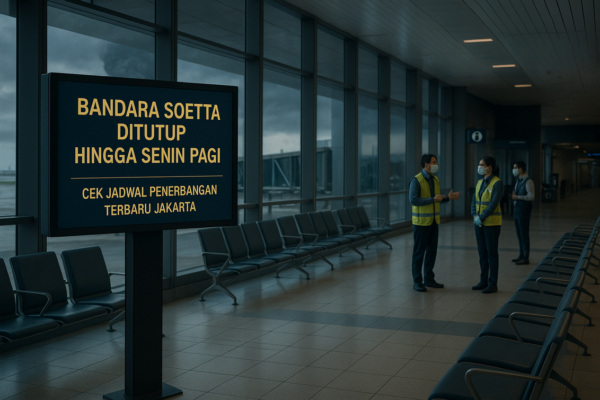 Penutupan Bandara Soetta: Tantangan besar dalam mobilitas udara dan dampaknya terhadap perjalanan.